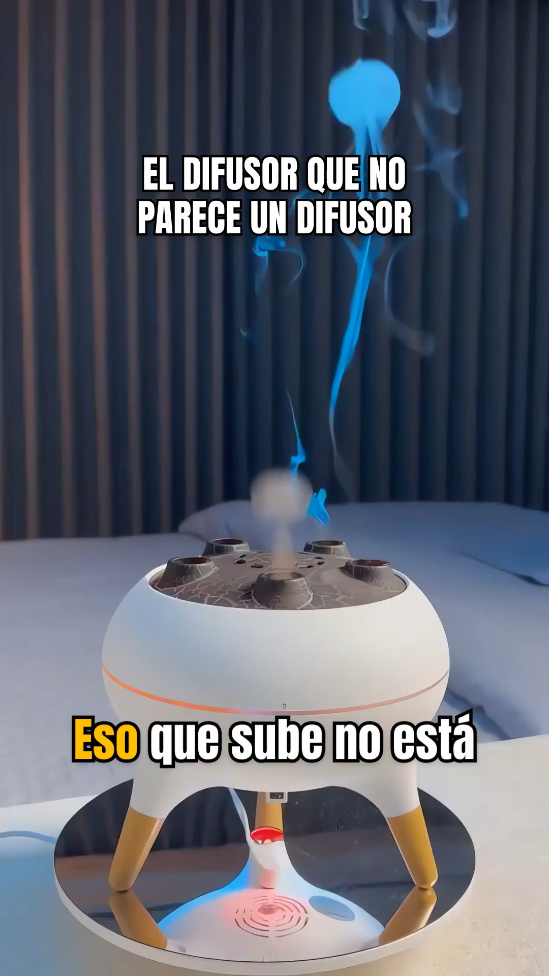 ¿Cuánto cuesta este DIFUSOR DE MEDUSAS BAILARINAS? 🪼 AROMATERAPIA RGB