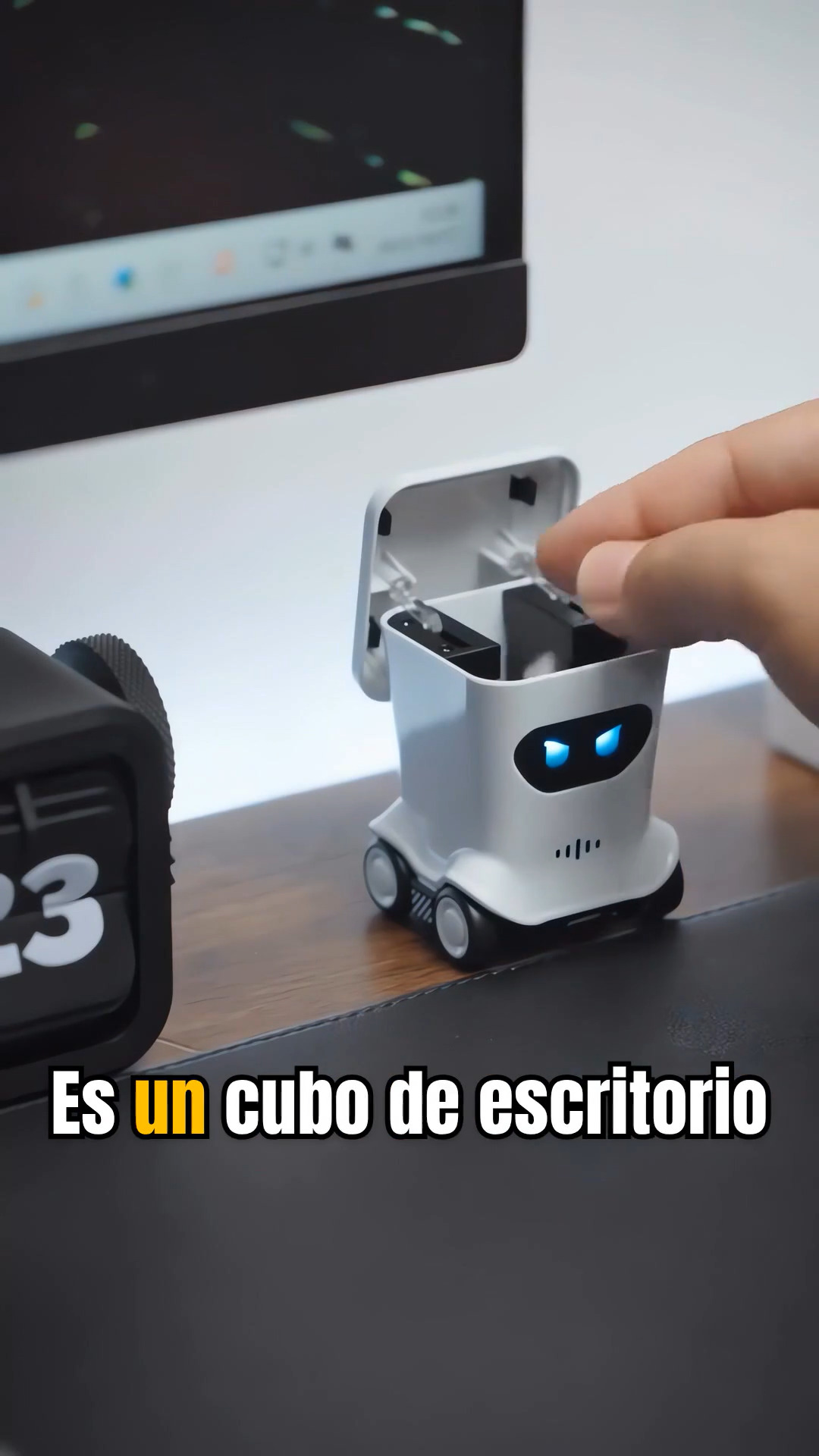 ¡ADIVINA EL PRECIO de este Cubo de Basura Kawaii con Control Remoto, Juguete Creativo de Escritorio,! 🔌