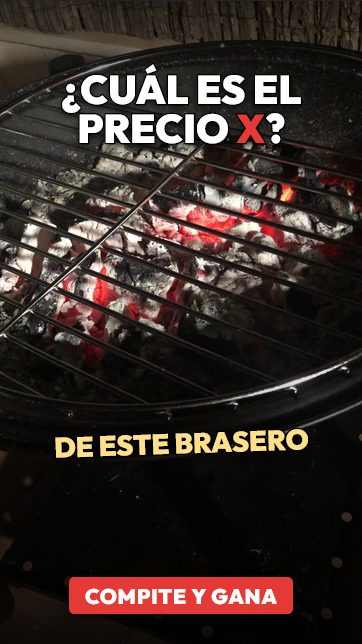Brasero Jardín Metal Negro Redondo - ¿Adivinas el Precio?
