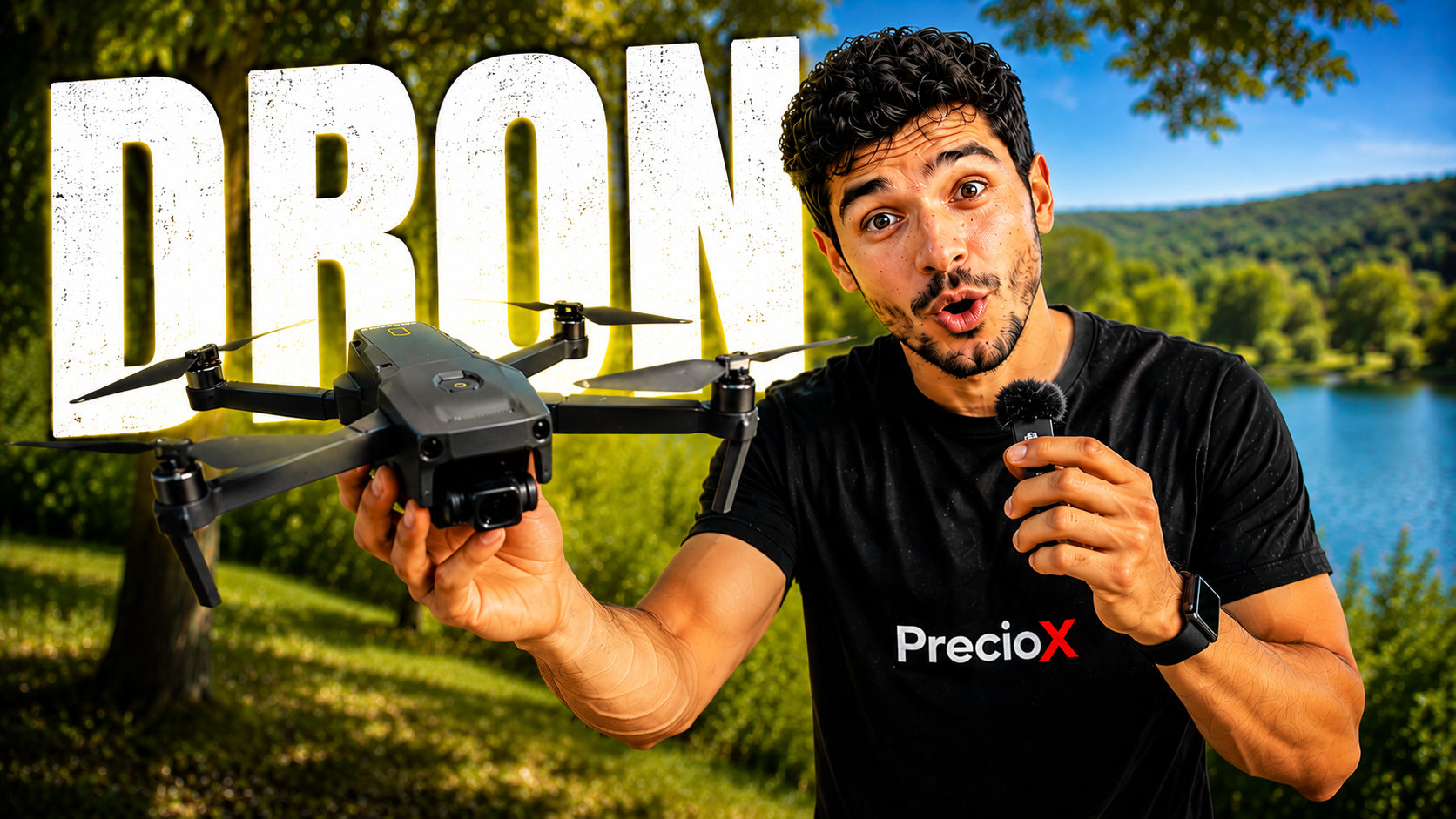 El dron que VUELVE solo a tu mano