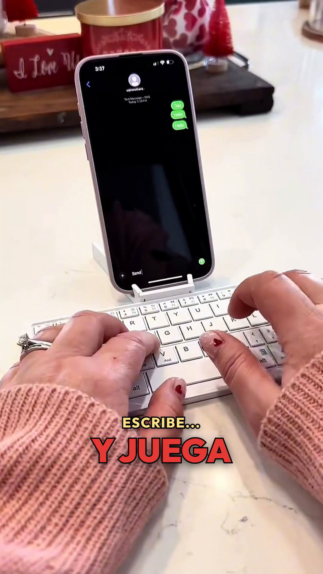 Teclado bluetooth plegable