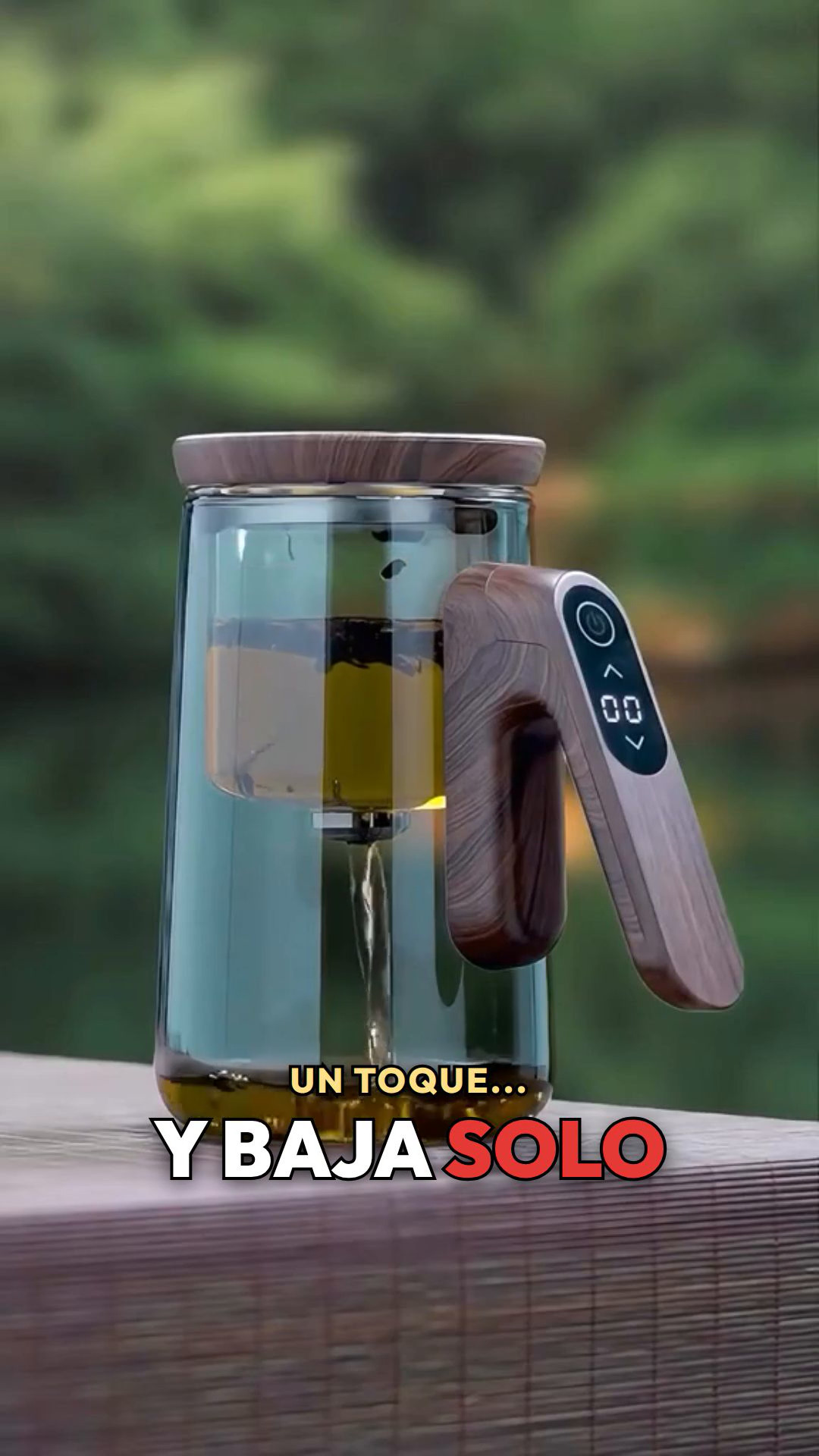 Tetera Magnética 800ml con Temporizador