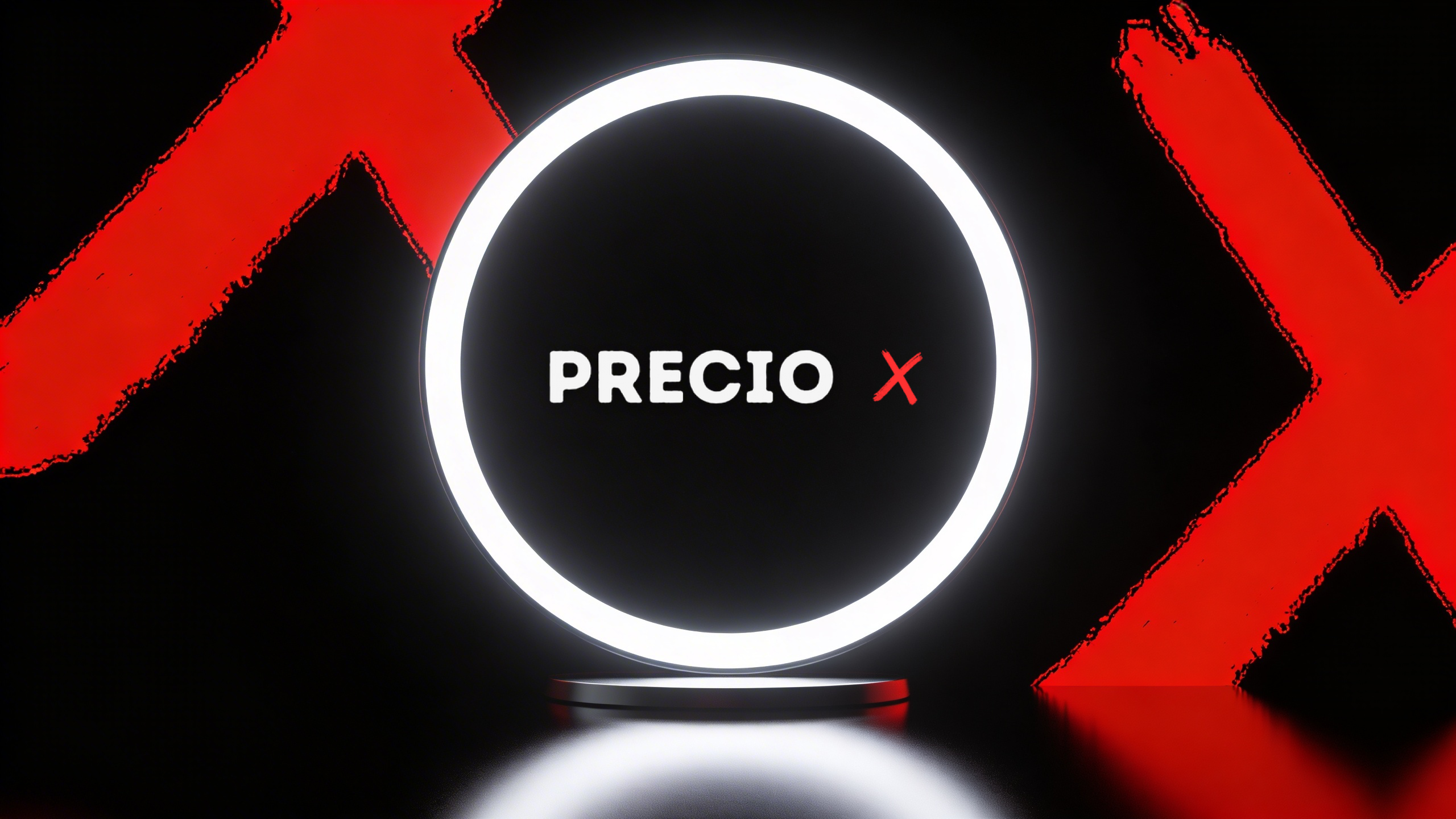 Espejp redondo iluminado en Precio X, tu juego para adivinar el precio