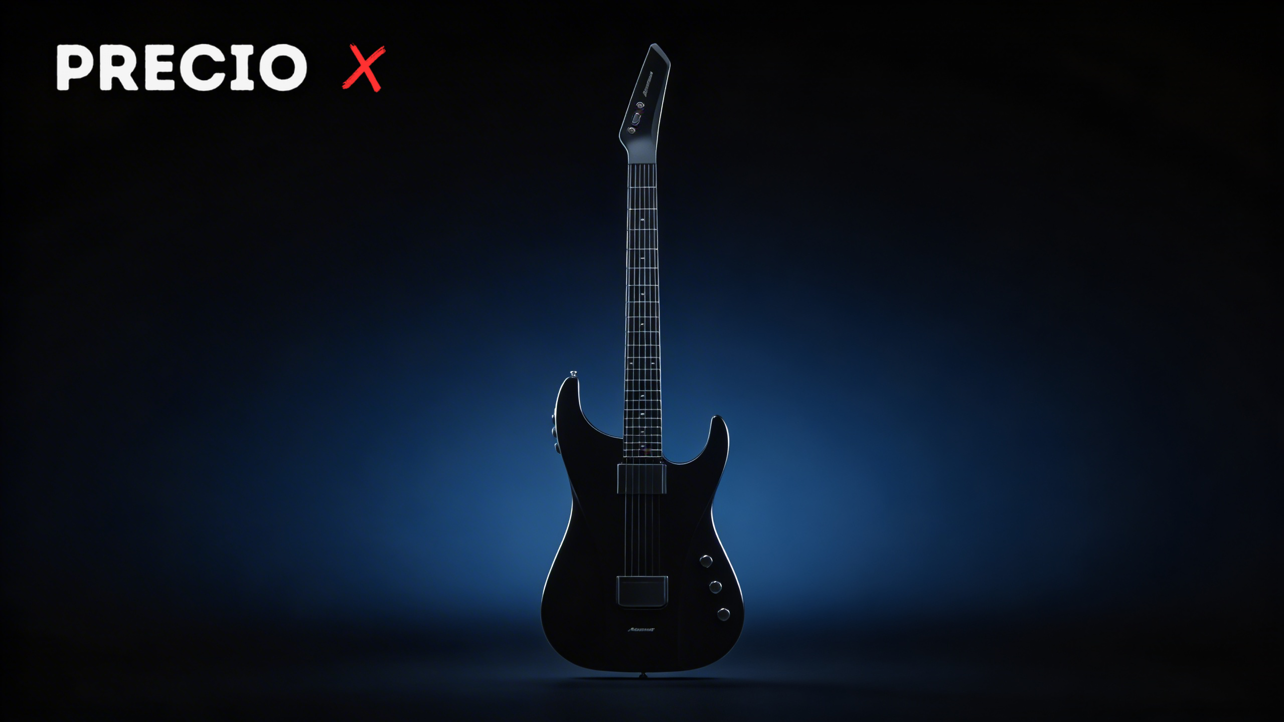 Guitarra eléctrica con App aprendizaje