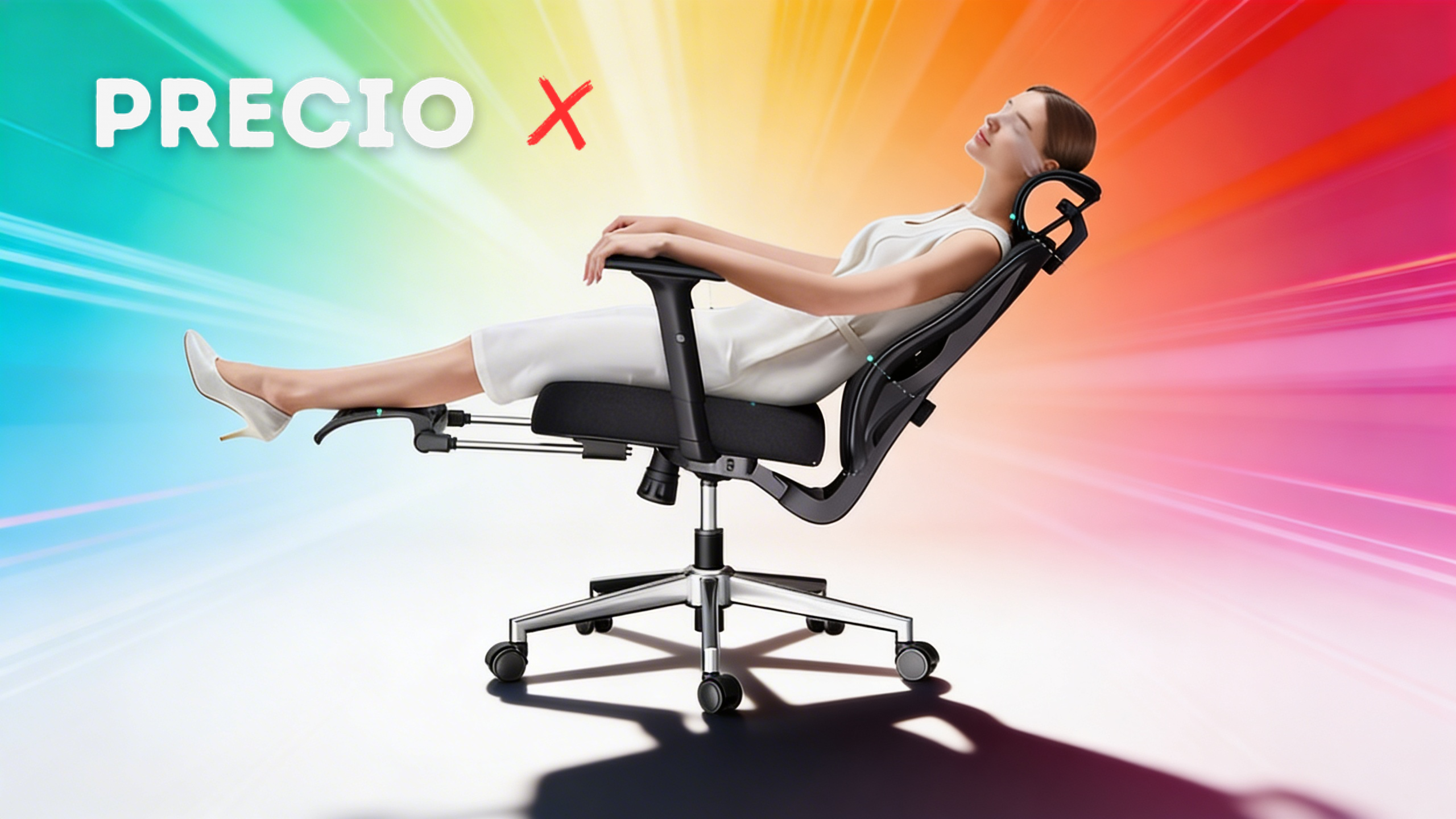 Silla Ergonómica con Reposapiés - ¿Adivinas el Precio? | Precio X