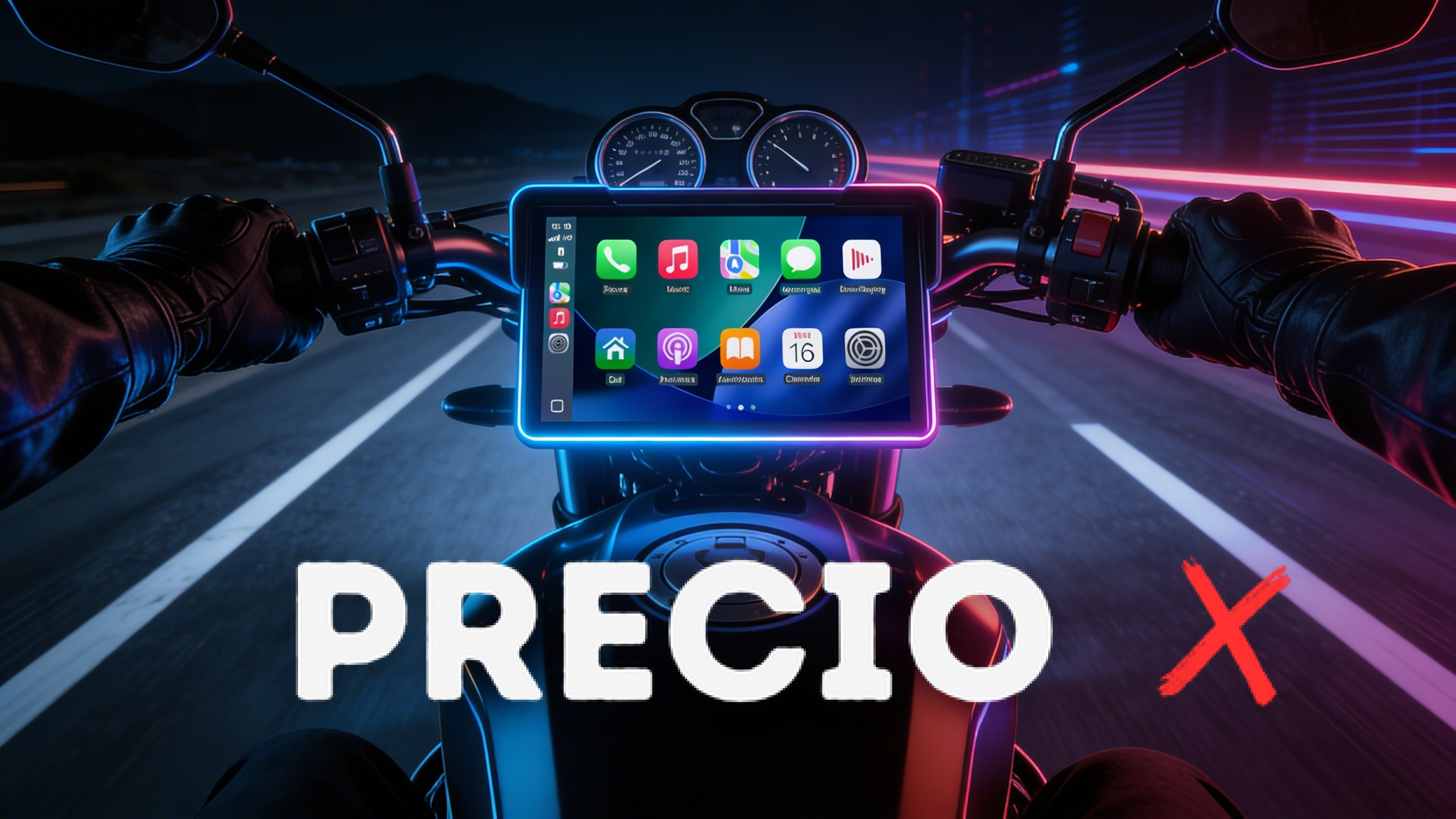 Pantalla Carplay para Motocicleta - ¿Adivinas el Precio?