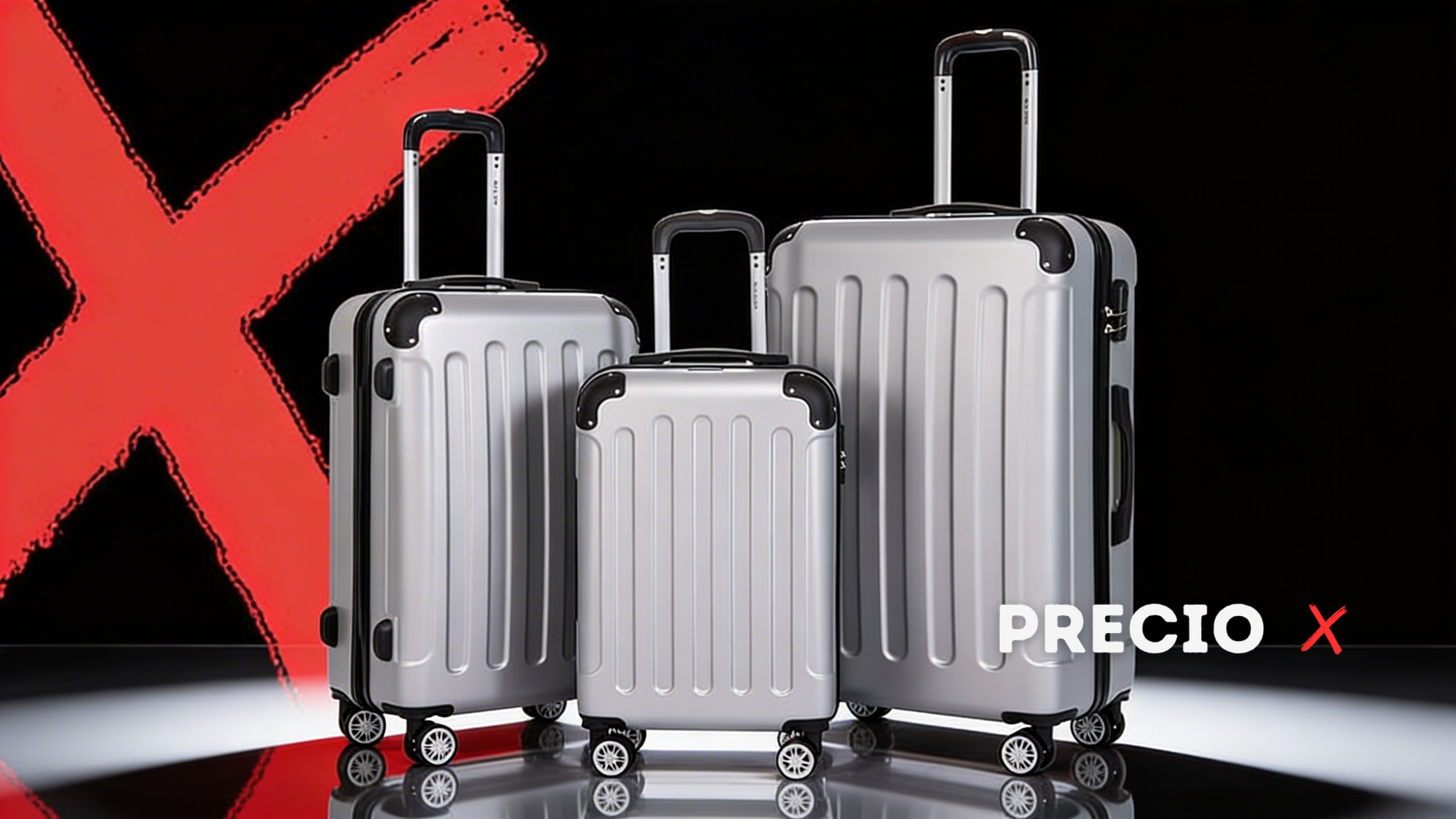 Set de 3 Maletas de Viaje - ¿Adivinas el Precio?