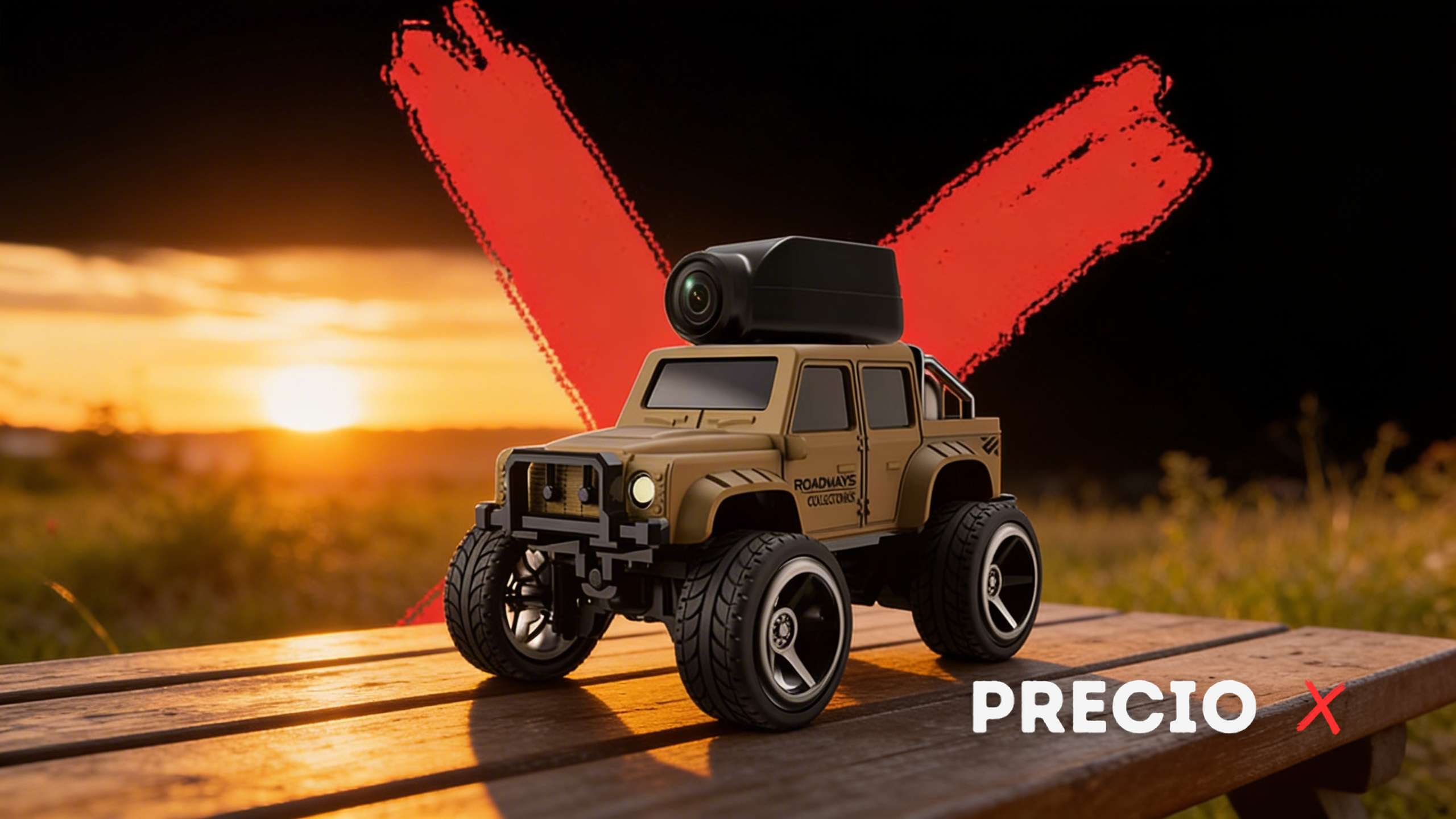 Coche RC Mini con Cámara - ¿Adivinas el Precio?