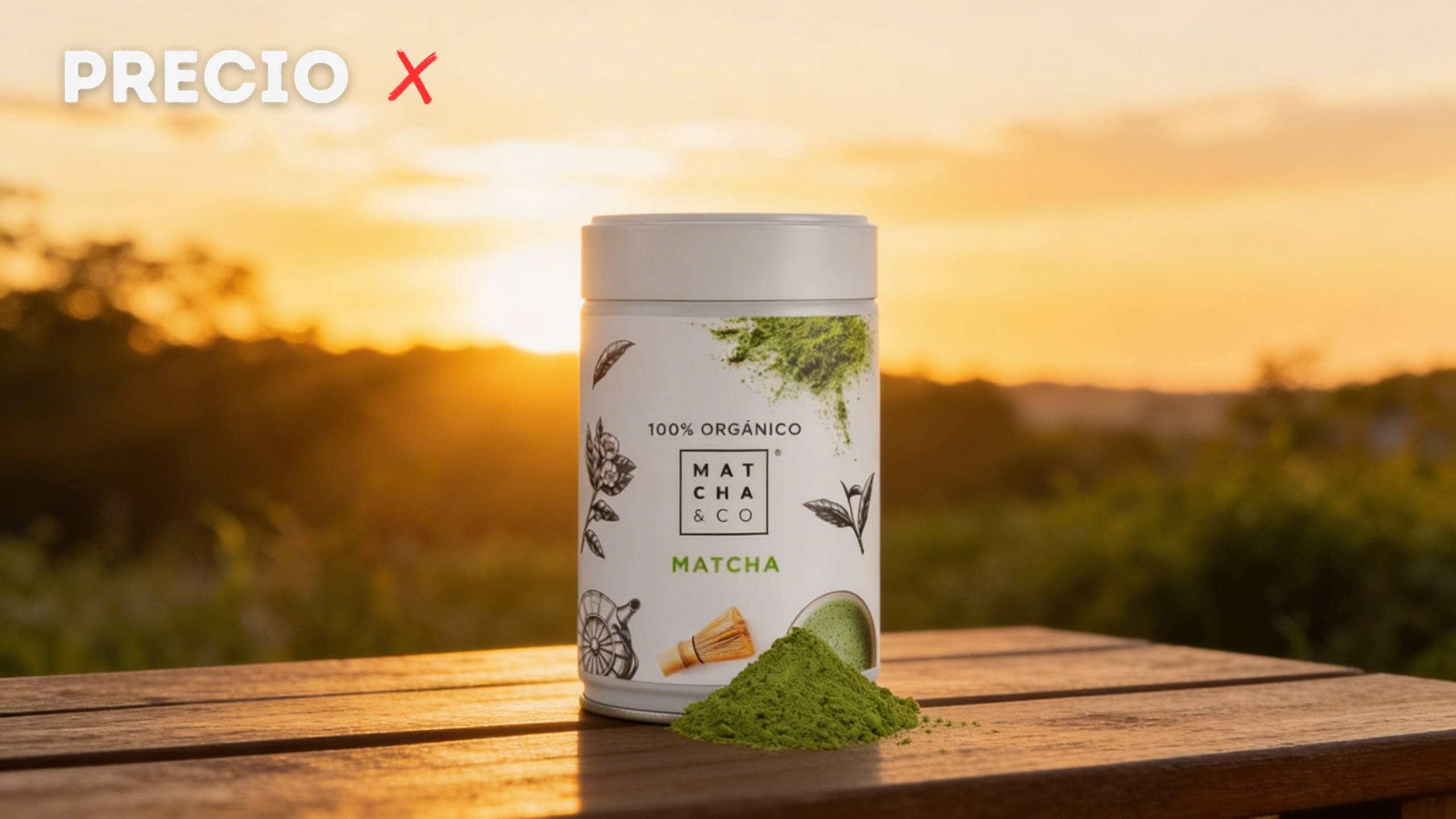 Matcha Ecológico Ceremonial - ¿Adivinas el Precio?