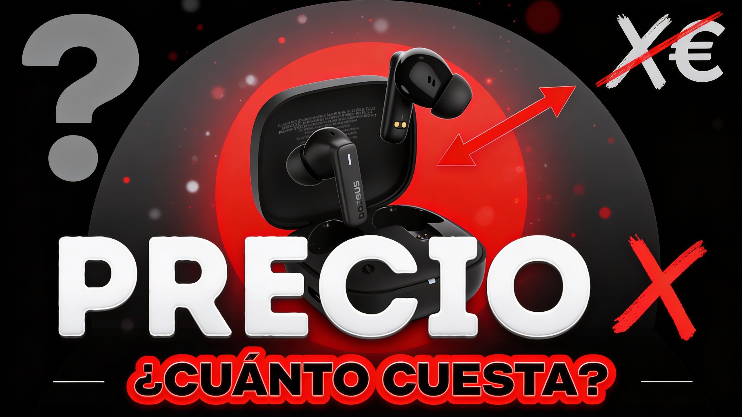 Auriculares inhalambreicos negros