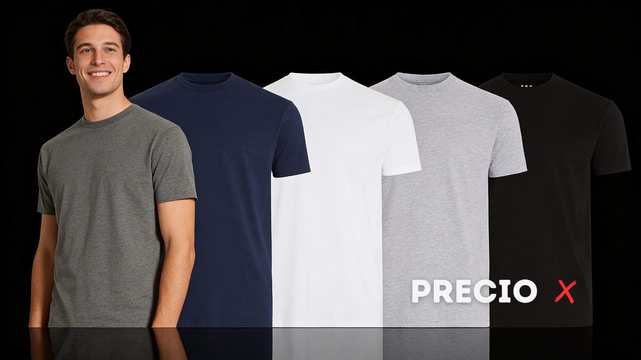 Pack 5 Camisetas FM London - ¿Adivinas el Precio?