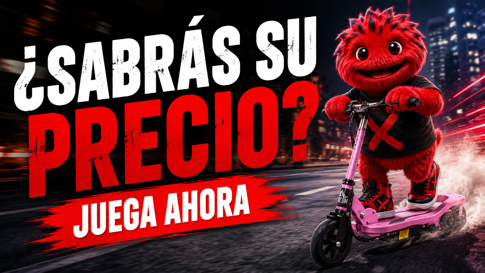 Patinete Eléctrico Plegable al Escaparate de PrecioX