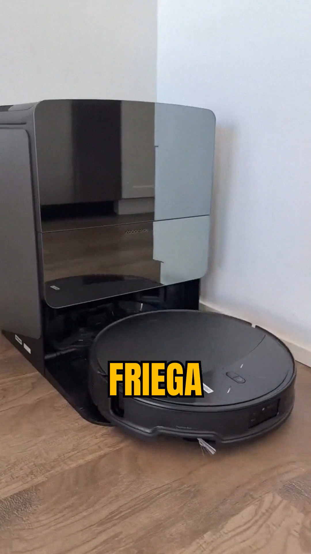 Aspirador Friega suelos con base de carga