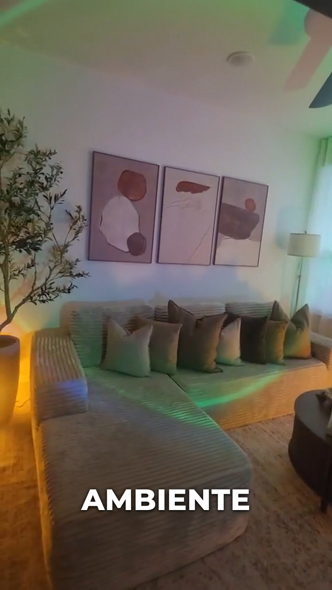 Lampara proyector ambiente