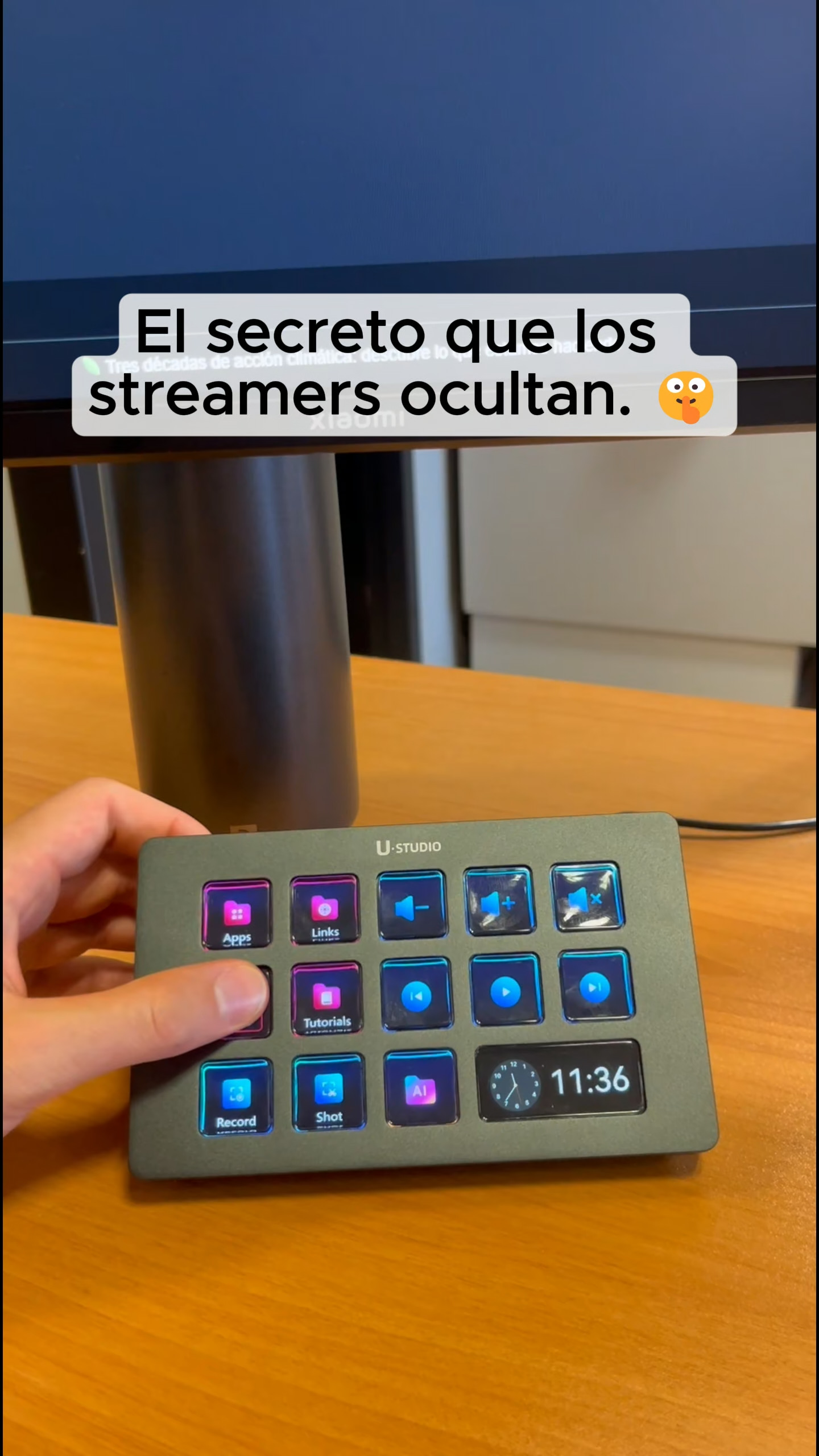 Stream Controller Production Console LCD