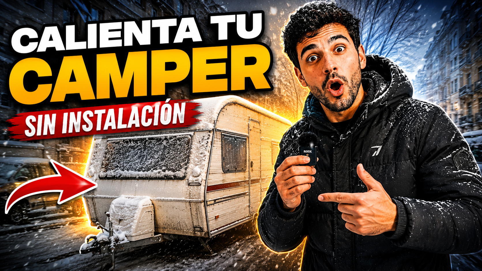 Calienta tu CAMPER sin instalar nada: ni tubos, ni obra, ni taller