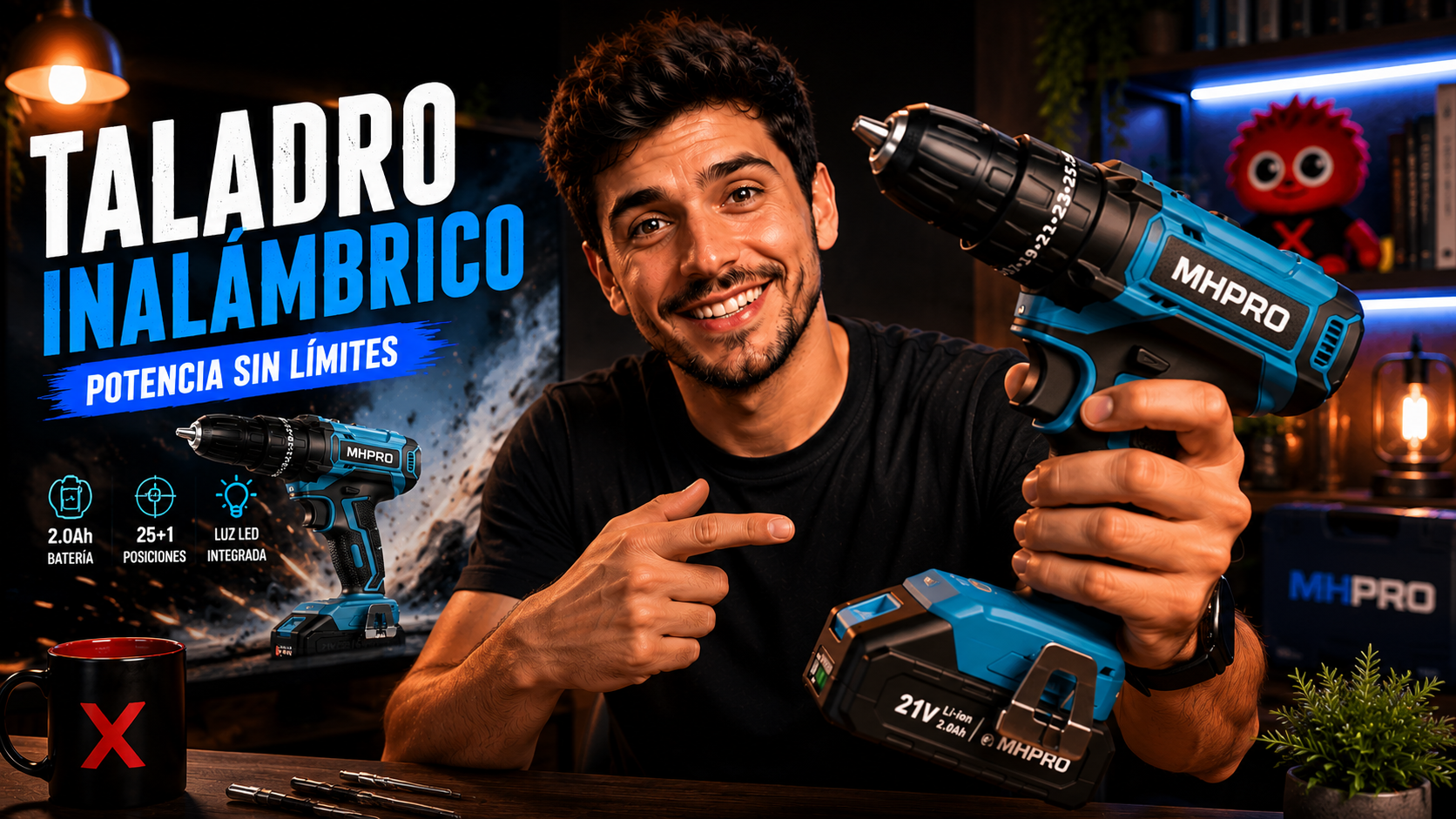 TALADRO 2-EN-1 que CABE EN UNA MANO: ¿lo   aciertas? PRECIO X